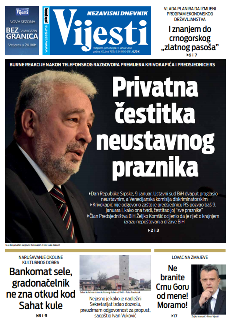 Oštre kritike Krivokapiću zbog "ćaskanja" s Cvijanović - slika 1